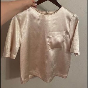 Blush blouse